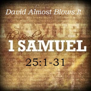 David Almost Blows It